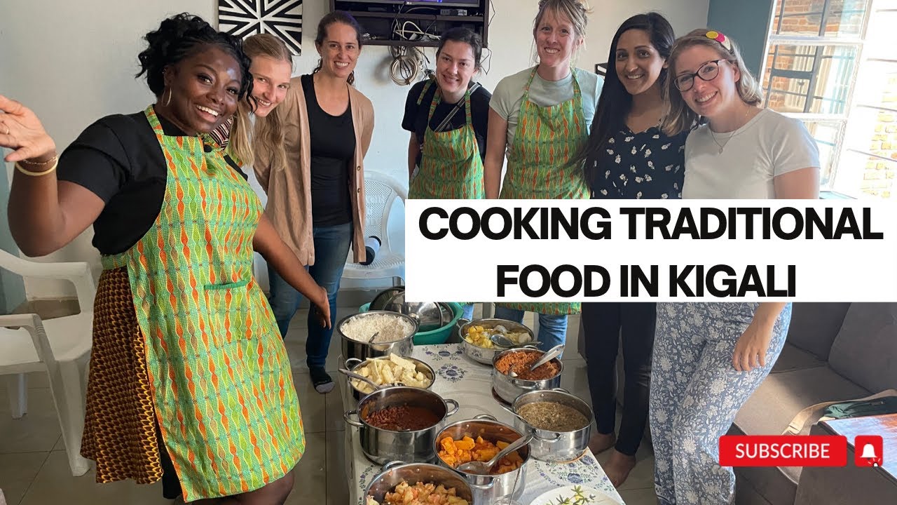 Kigali Womens Centre || Learning to cook delicious traditional food from Rwanda ! 🇷🇼