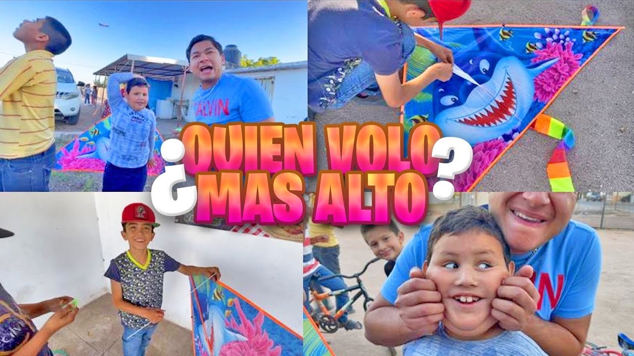 ENSE&Ntilde;ANDO A VOLAR PAPALOTES (cometas) A LOS SO&Ntilde;ADORES 🪁 / QUIEN VOL&Oacute; M&Aacute;S ALTO? / Grillo La Duda