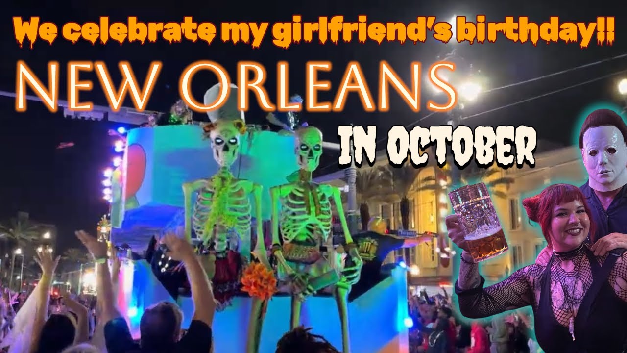 Исследуем Октоберфест | Парад Krewe Of Boo на Хэллоуин | Bourbon St |