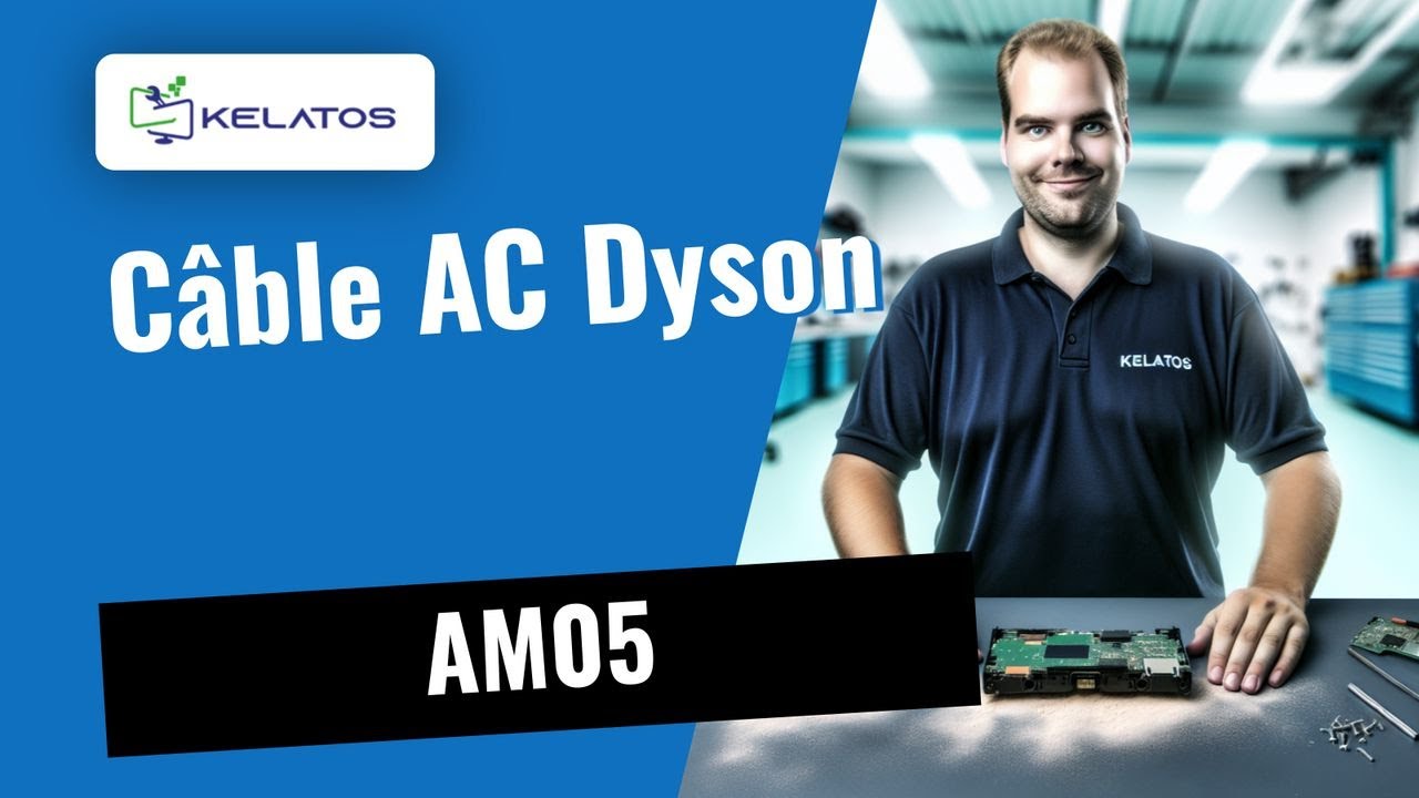 Votre Dyson AM05 émet un bruit étrange ? 🔊 Changement de câble AC
