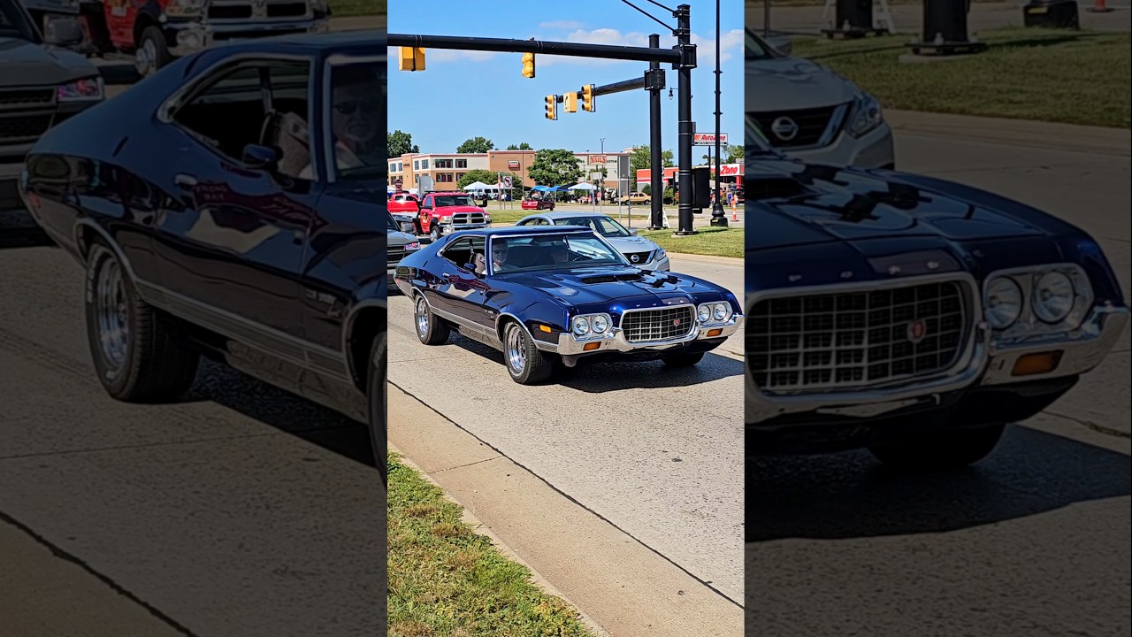 1972 Ford Gran Torino Sport Classic Car Drive By Engine Sound Telegraph Cruise 2024