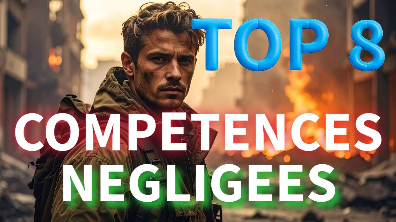 8 COMPETENCES  les + NEGLIGEES en survie - POINT NEMO