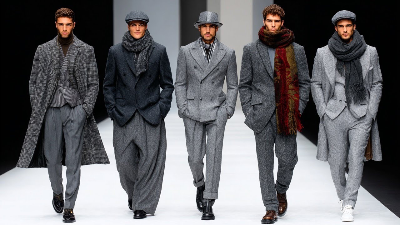 Emporio Armani осень-зима 2025/26 | Элегантность и современная роскошь для мужчин: как подчеркнут...