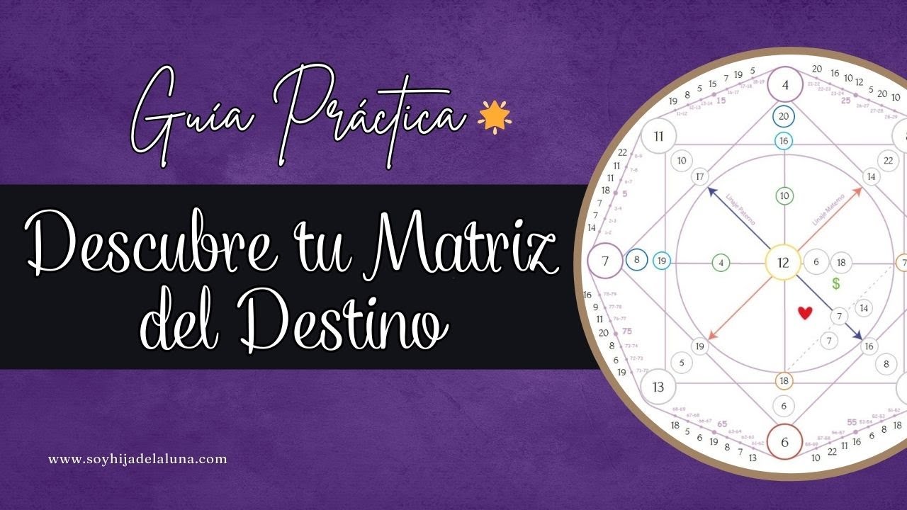 Matriz del Destino: Gu&iacute;a pr&aacute;ctica para entenderte a ti mismo