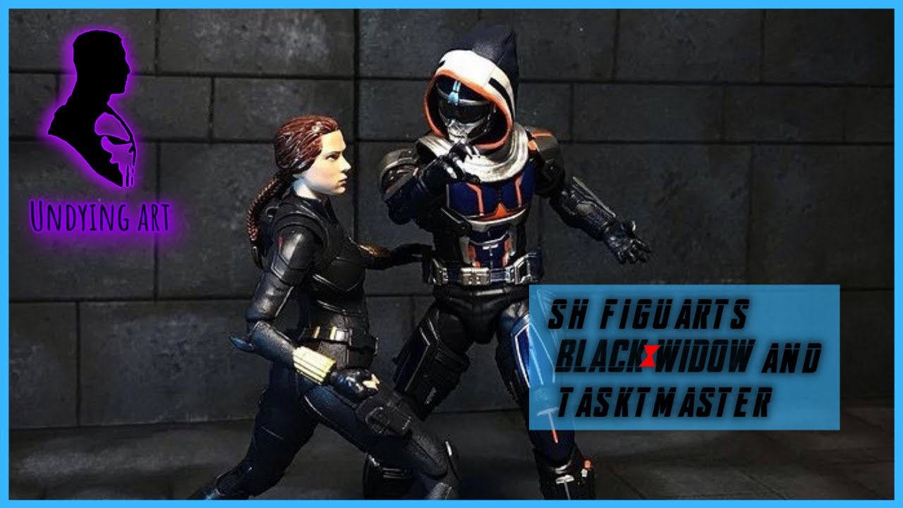 S.H Figuarts Black Widow & Taskmaster Figure Review!!
