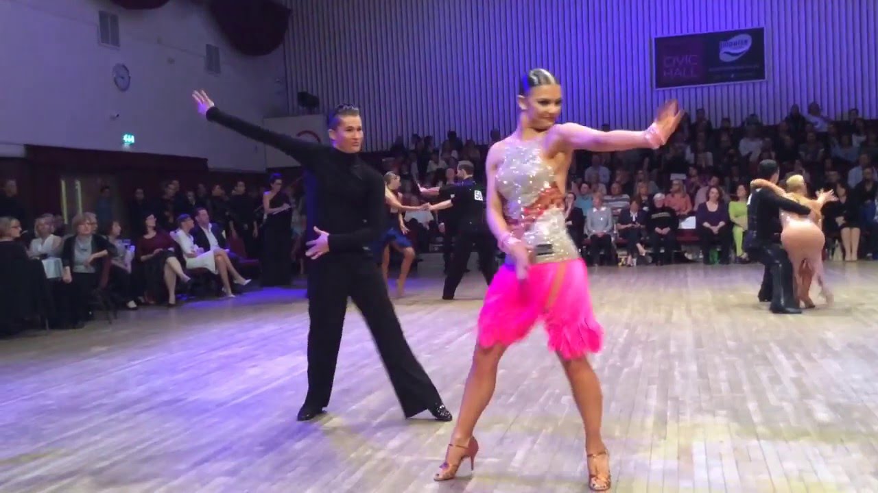 AJ & Chloe - Rumba - All England - (Semi-final) 24th April 2016