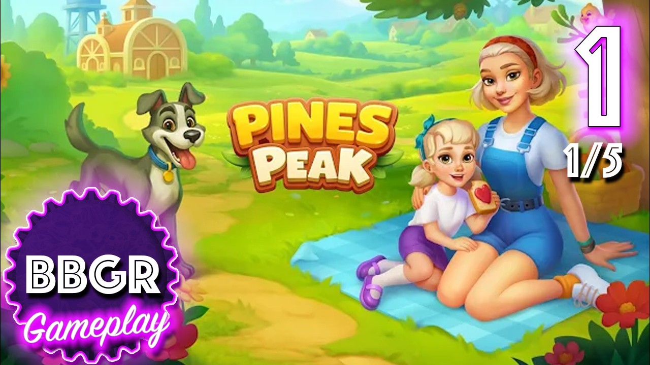 Pines Peak: Merge Travel Games - Review 1/5, Game Play Walkthrough No Commentary 1