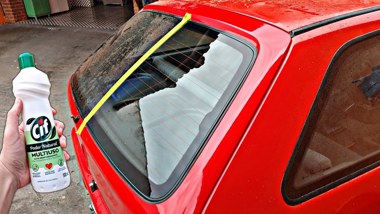 Como Limpar Vidros de Carros