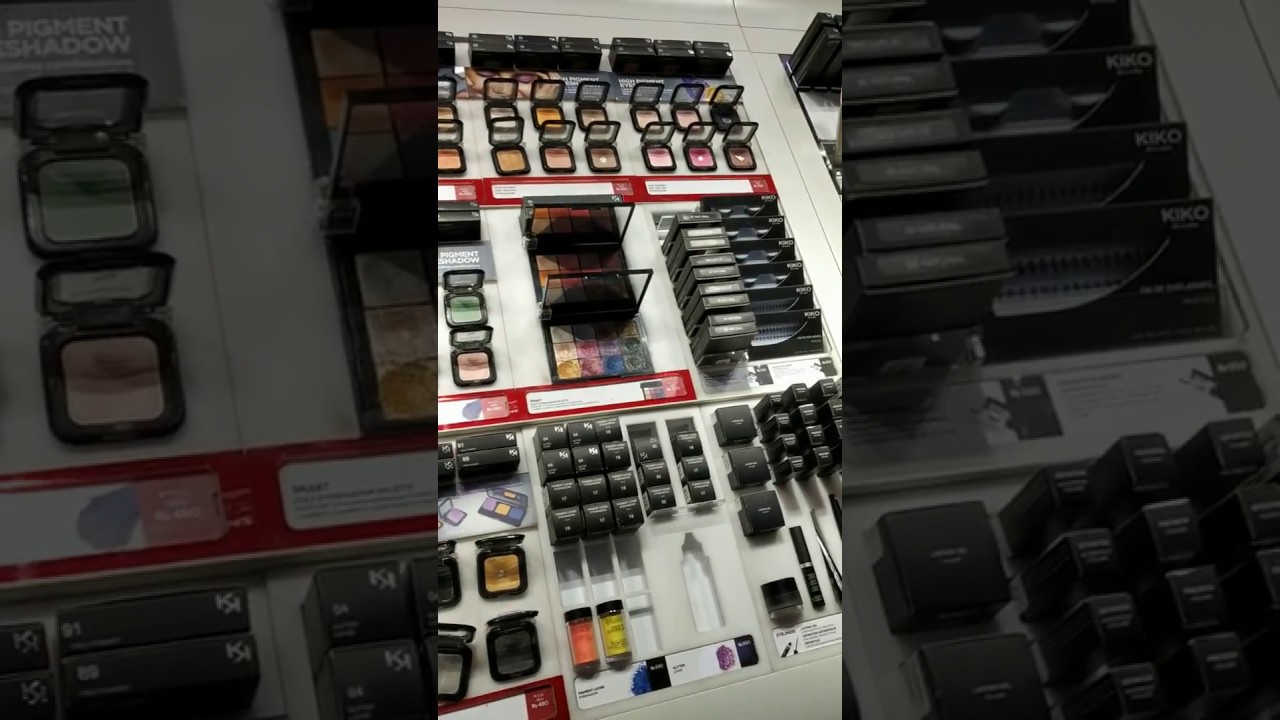 For Makeup Lovers || Kiko Milano store #kikomilano #eyemakeup #eyeshadow #reels #shortsvideo #viral