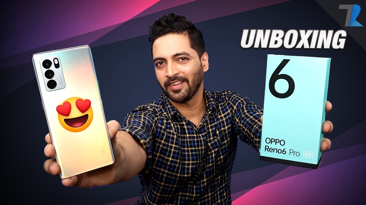 OPPO Reno6 Pro 5G Unboxing - Bokeh Flare Portrait, Dimensity 1200, 65W Charging, 90Hz Amoled Curved