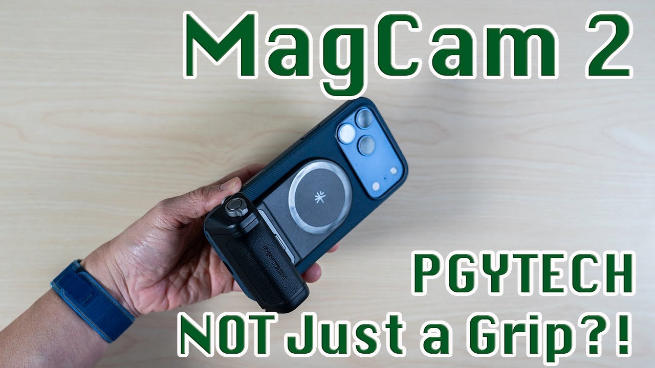 PGYTECH MagCam 2 | Модульный держатель для камеры и телефона MagSafe с Bluetooth
