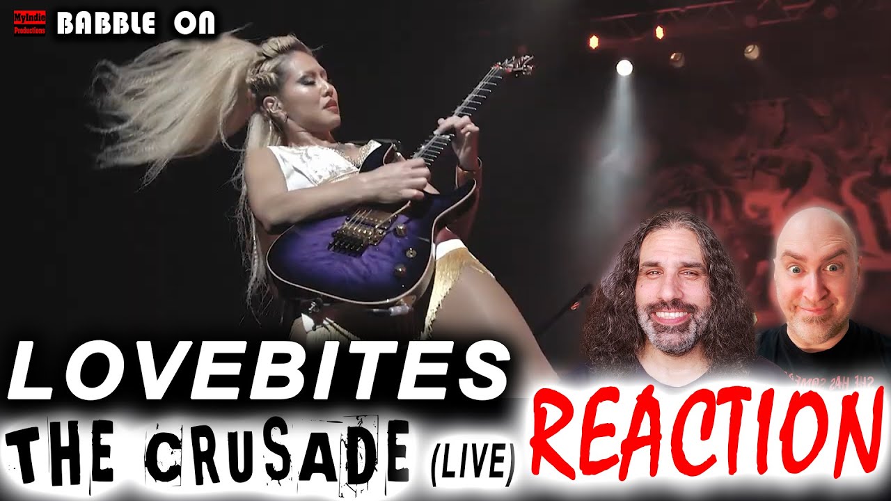 LOVEBITES - THE CRUSADE (Live) Reaction #asami #miyako #midori #haruna #miho #metal 🔥🔥🔥🤘😁🤘🔥🔥🔥