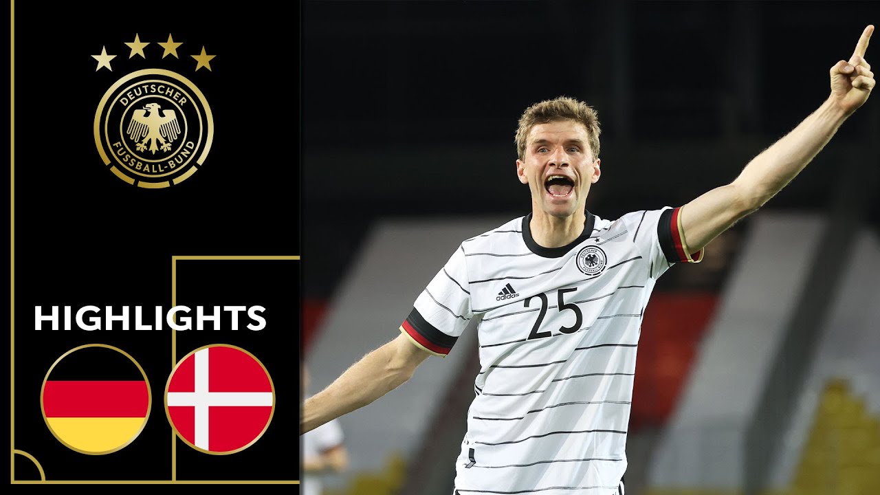 Neuhaus scores in Thomas M&uuml;ller's comeback! Germany vs. Denmark 1-1 | Highlights | Friendly