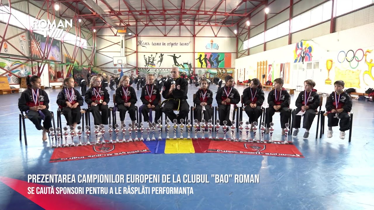 Prezentarea campionilor europeni de la Clubul 