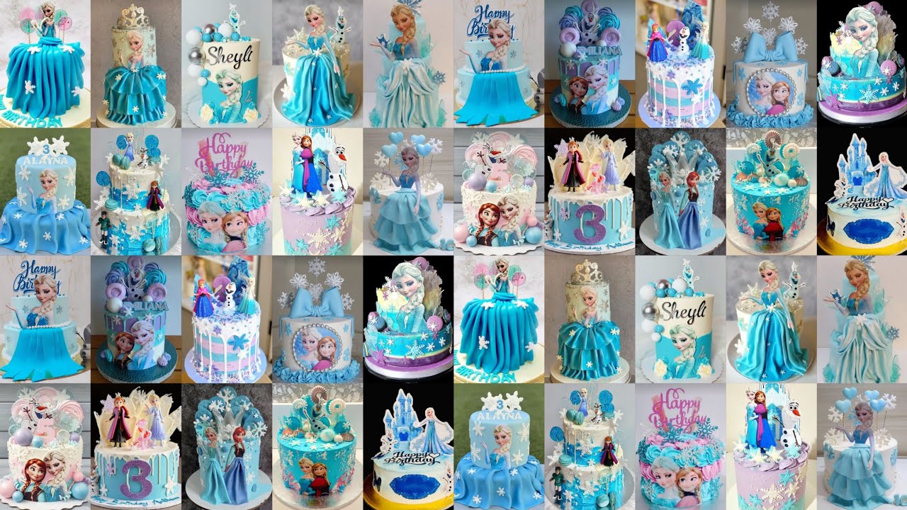 💙Elsa/Latest Frozen Elsa Birthday Cake Designs/Frozen Cake/Frozen/Elsa Cake/Princess Cake/Cake Ideas