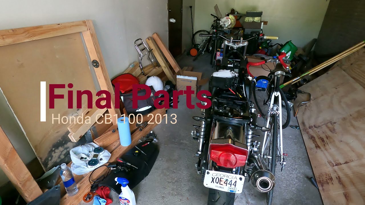 CB1100 Project - Part 5 - Final Parts