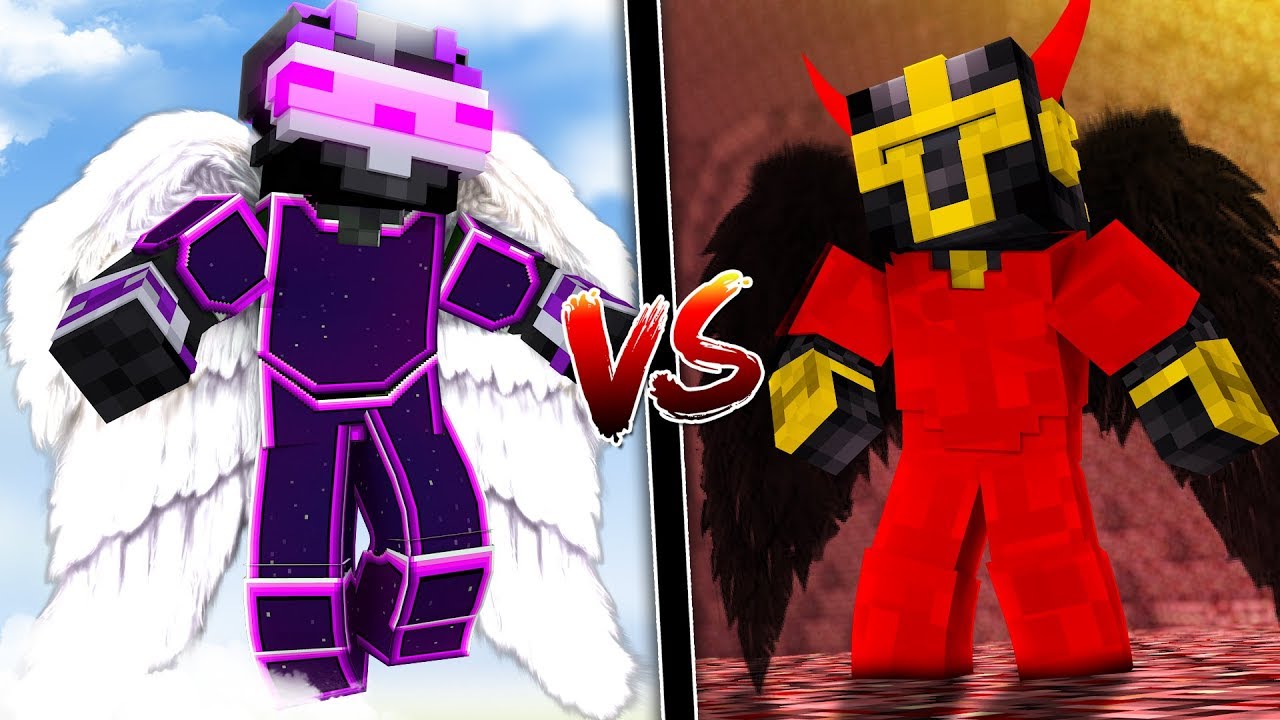 KIT DE DIOS VS KIT DE DEMONIO ¿¡QUIÉN GANARÁ!? | MINECRAFT TROLL