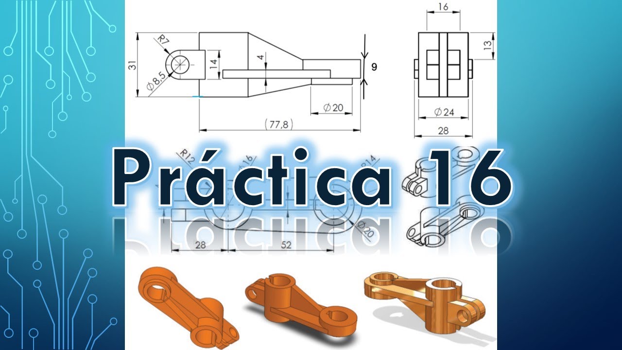 Introducción a Solidworks: Práctica 16 - Nervio