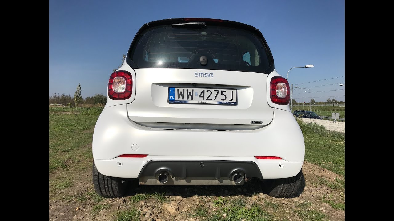 Smart Fortwo Brabus 2017 - Pertyn Ględzi - Test pl 2017