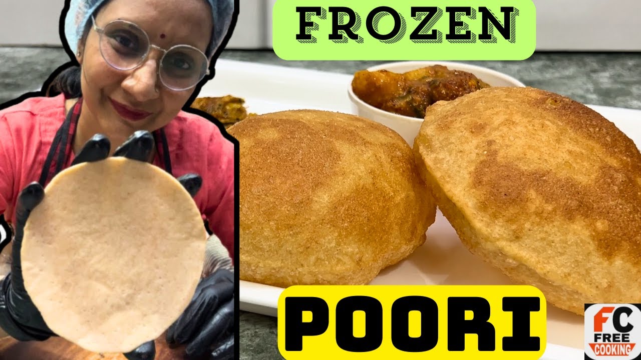 Frozen Poori क्या आपने पूरी को इस तरीके से बनाते हुए देखा है? नही तो जरूर देखिये यह आपको पसंद आयेगा😊