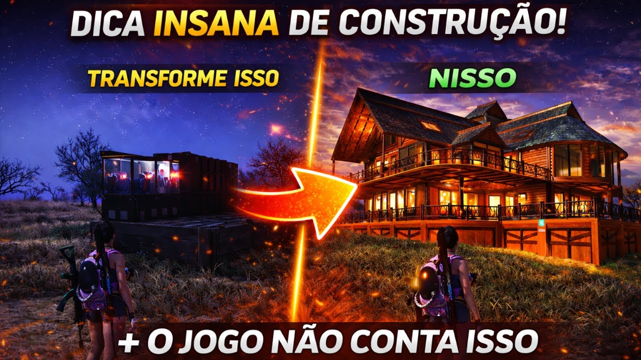 DICA INSANA DE CONSTRU&Ccedil;&Atilde;O no Once Human 🤯 O Jogo N&Atilde;O Conta Isso!