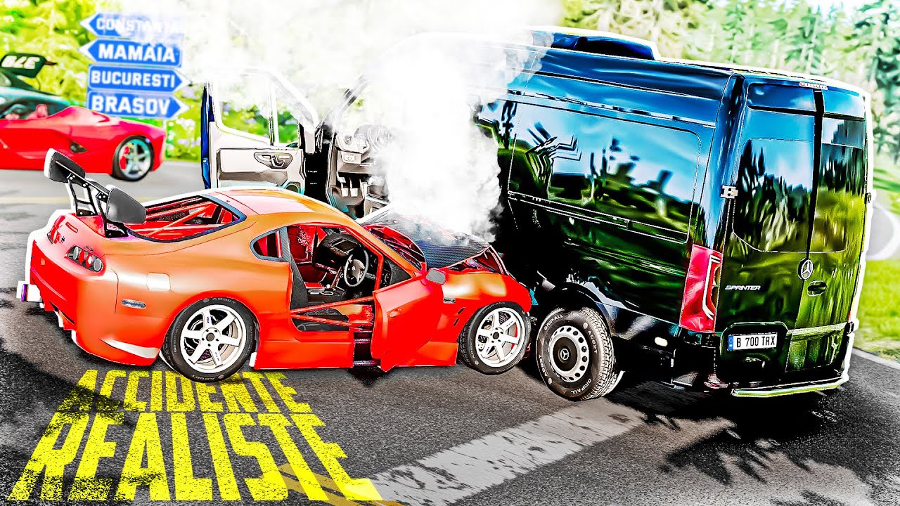 Accidente Realiste in BeamNG.Drive | Episodul 25