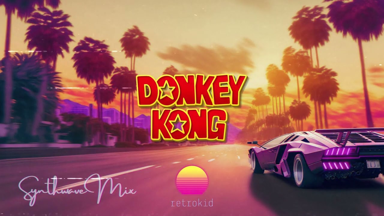 (NOT AI) DonkeyWave | The Definitive Collection | Donkey Kong Country Synthwave Mix✨