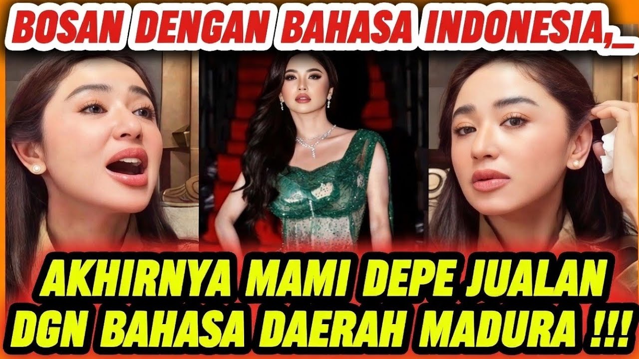 MOMENT MAMI DEWI PERSIK LIVE JUALAN PAKE BAHASA MADURA ‼️ SUKA BANGET DENGARNYA ‼️