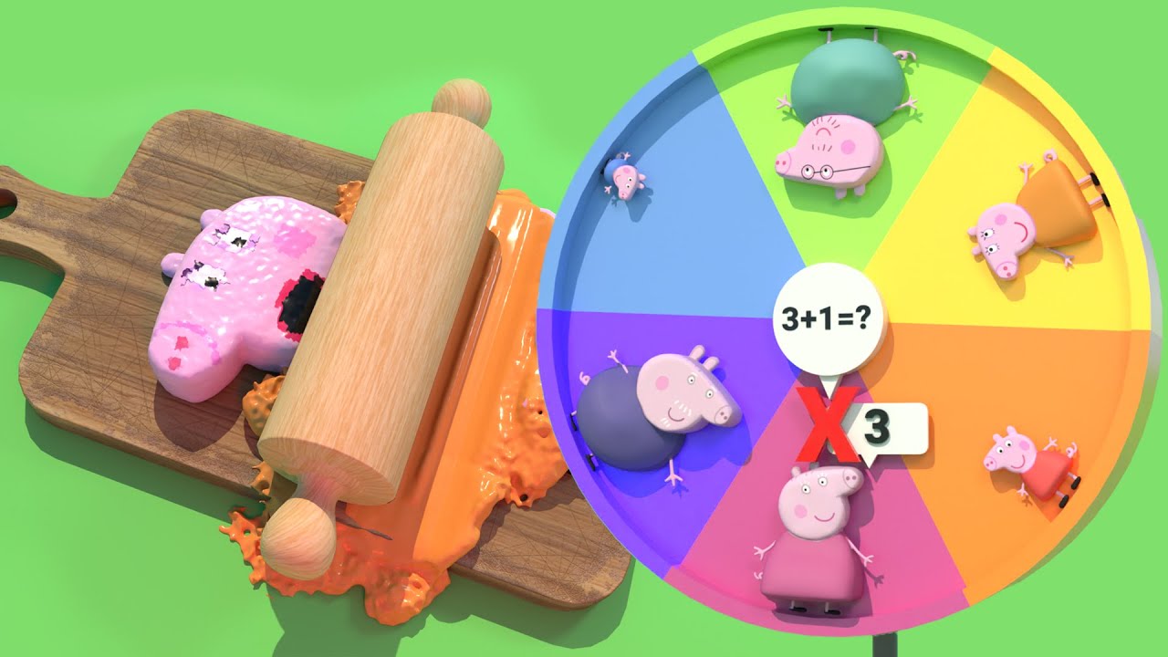 Peppa Pig BIG Brain 🧠 Math Quiz -  [Peppa Pig Parodies] V2