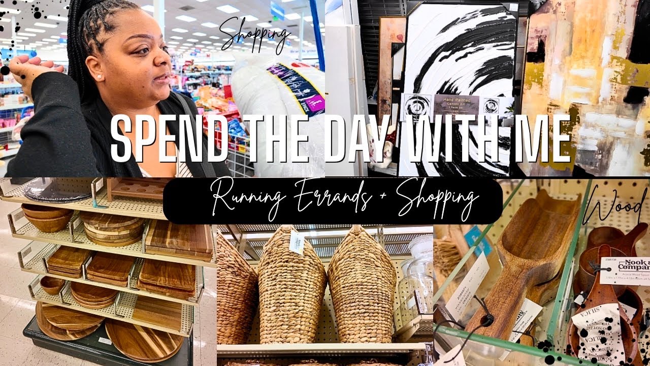 SPEND THE DAY WITH ME | A BUSY AND PRODUCTIVE DAY | THIS IS WEIRD |  MY FINDS 