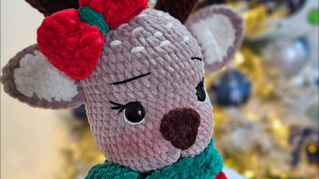 Amigurumi Renos a crochet f&aacute;cil de tejer, paso a paso tutorial completo - Easy crochet Reindeer