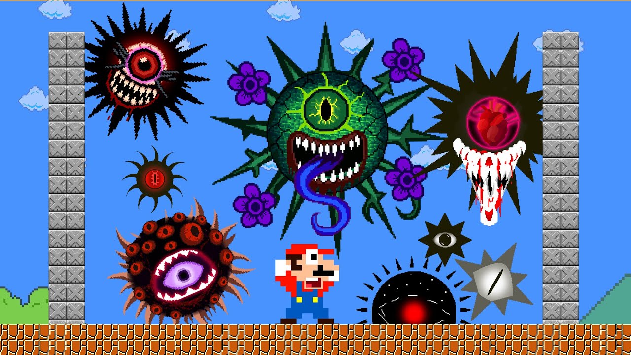 Mario's Hardest Challenge: Mario ESCAPEs Evolution of HORROR Mr.Sun | My Sprunki OC | GM Stories