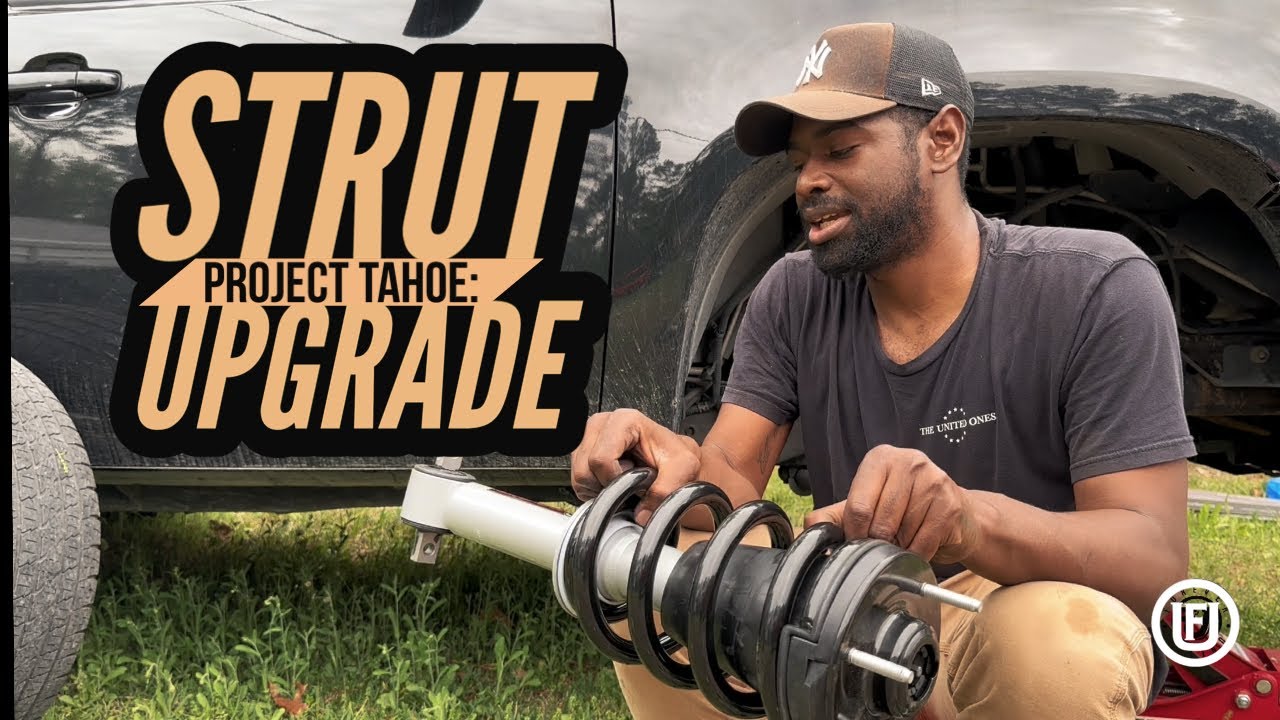 Rough Country Struts for the Tahoe!