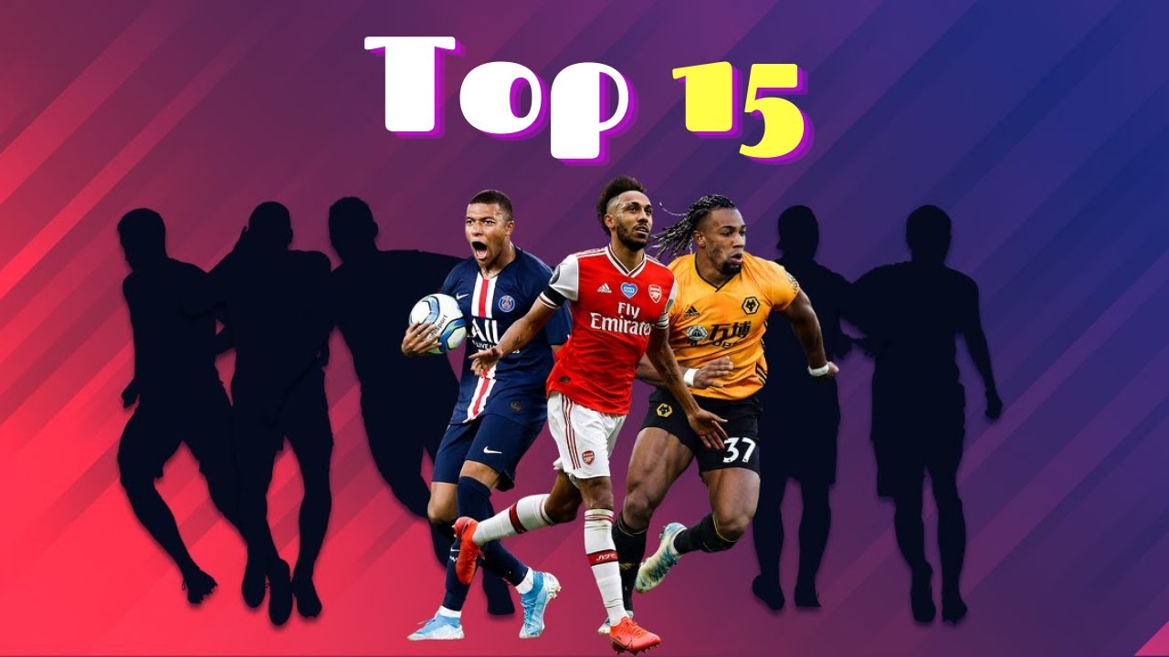 Top 15 Fastest Football Players - 2021