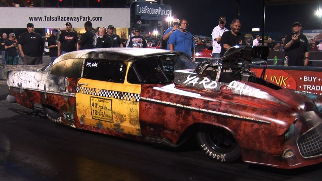 BAD ASS Junkyard Wrap 55 CHEVY Pro Mod