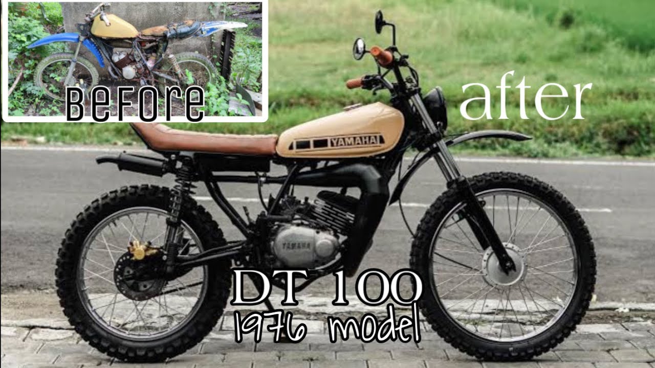 YAMAHA DT 100 rebuild-vinduro