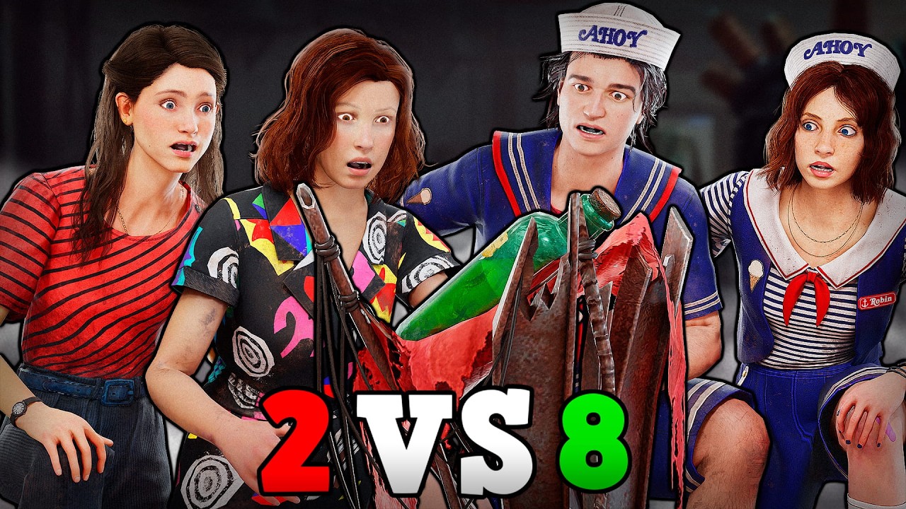 &iexcl;LLEG&Oacute; un NUEVO OBJETO al MODO 2 VS 8 y usamos AL EQUIPO STRANGER THINGS! - Dead by Daylight