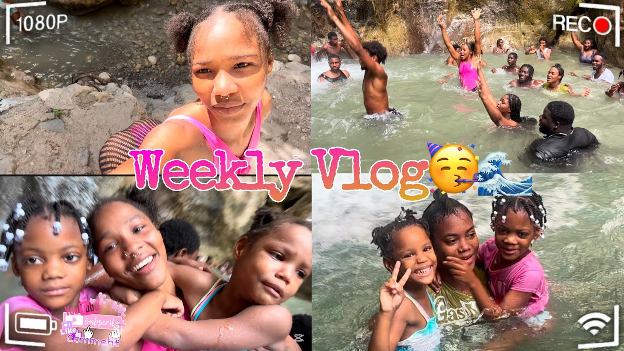 Weekly Vlog🥳/We Went To Cane River With @TheOfficialMimigyal And @shavonstv…Must Watch Chrat😆❤️🔥🔥