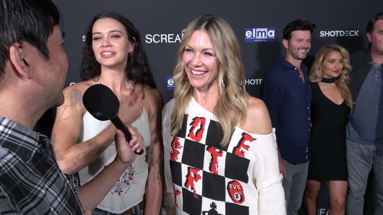 Sophia Tatum and Stacy Haiduk Carpet Interview for Brand New Cadillac | Screamfest 2024