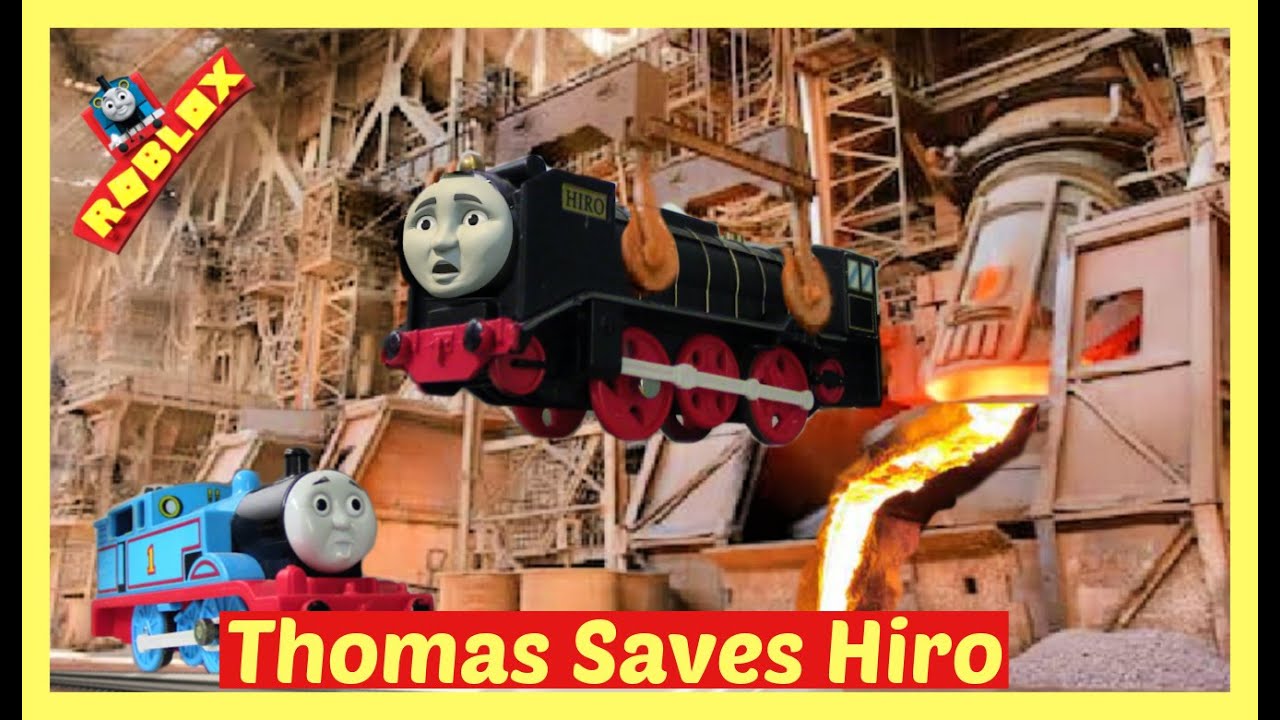 Thomas and Friends Accidents Roblox | Trackmaster Hiro is in Trouble