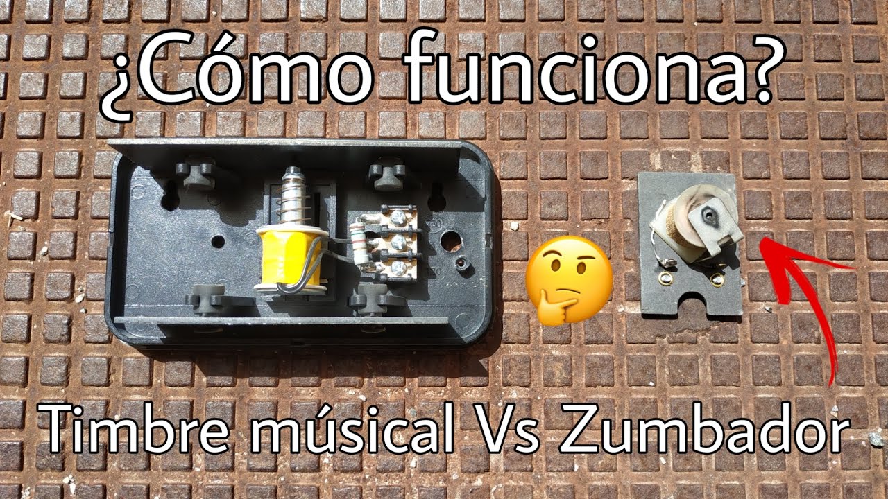 TIMBRE MÚSICAL Vs ZUMBADOR || ¿CÓMO FUNCIONAN?