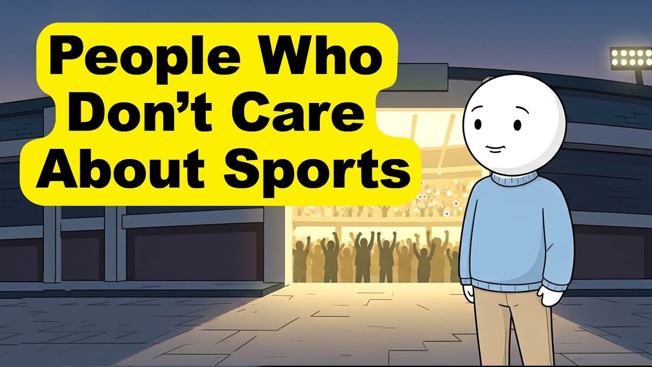 Psychology of People Who Don't Obsess Over Sports