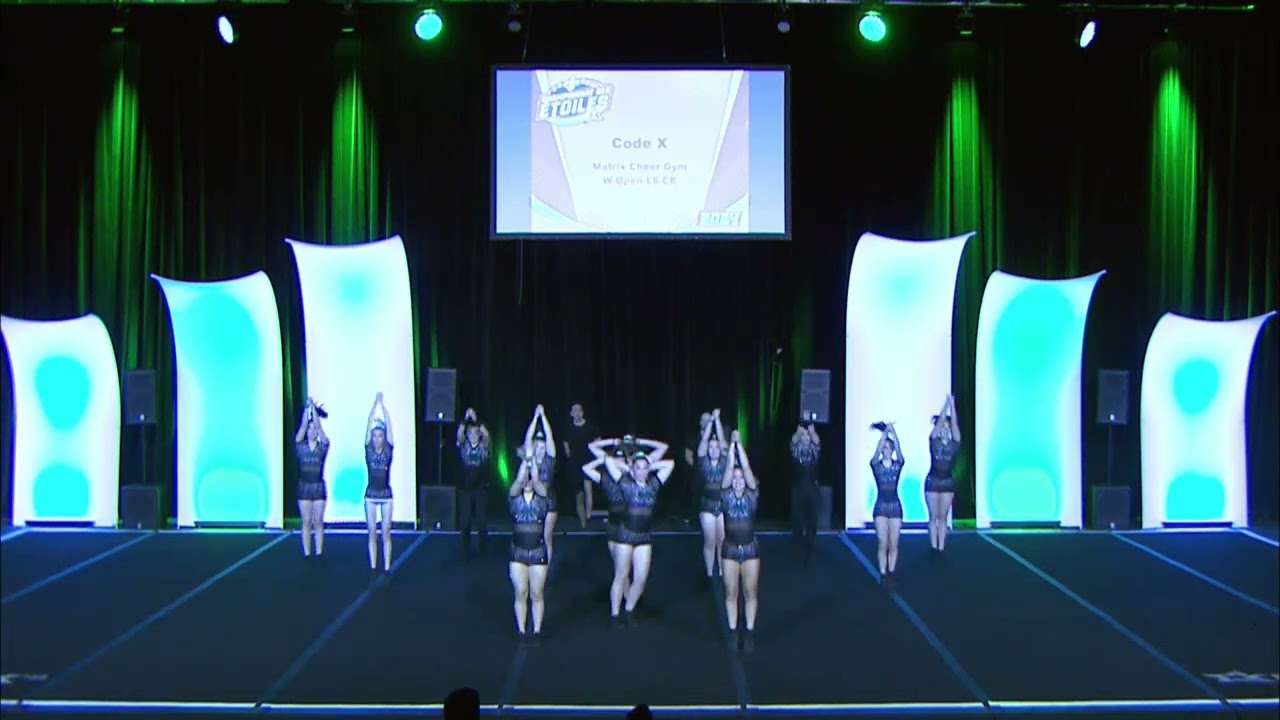11 - WORLDS-OPEN-L6-CE - Matrix Cheer Gym - Code X