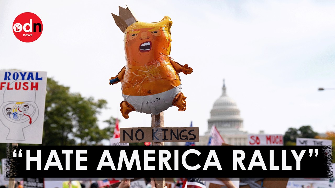 Миллионы людей протестуют против Трампа на марше &laquo;Нет королям&raquo;