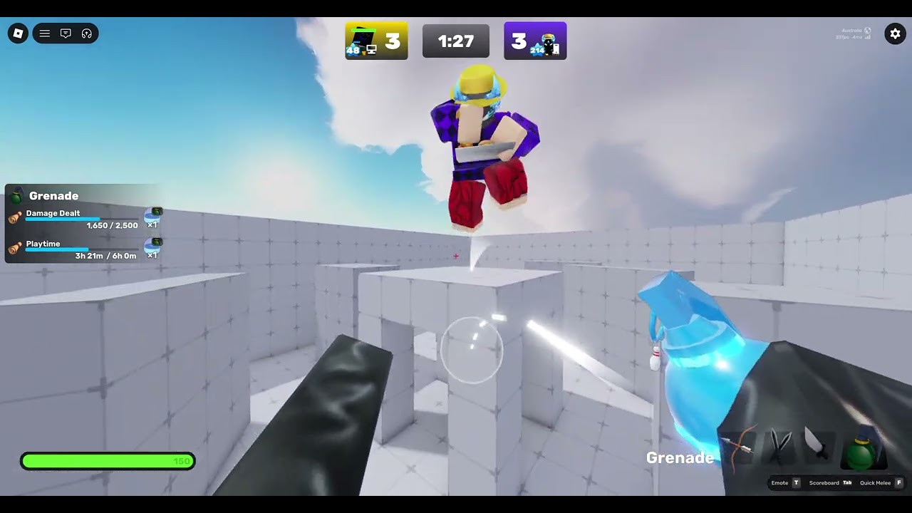 part 1 of my knife only challenge
