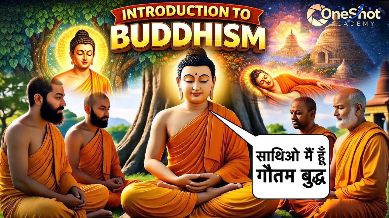 बौद्ध धर्म का COMPLETE इतिहास गौतम बुद्ध से महायान तक