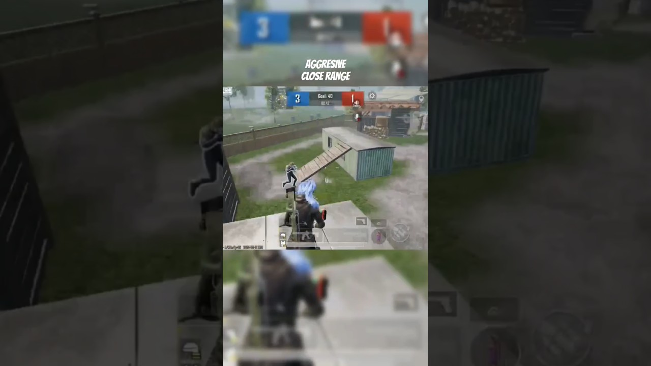 CLOSE RANGE FIGHT AGGRESSIVE #tdm @BattlegroundsMobile_IN