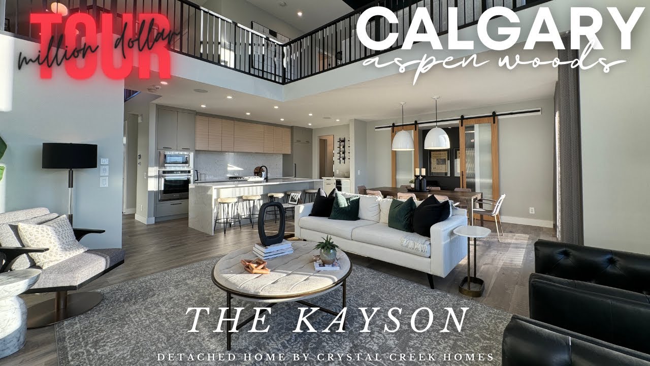 Crystal Creek Homes | Kayson | 3141 Sf | 5 спален | 3,5 ванных комнаты | Aspen Calgary #milliondo...