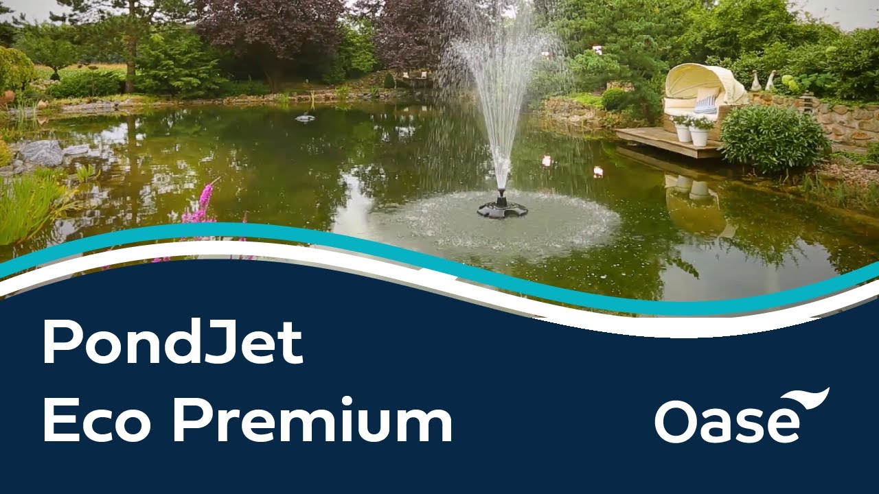 OASE Smart Floating Fountain | PondJet Eco Premium