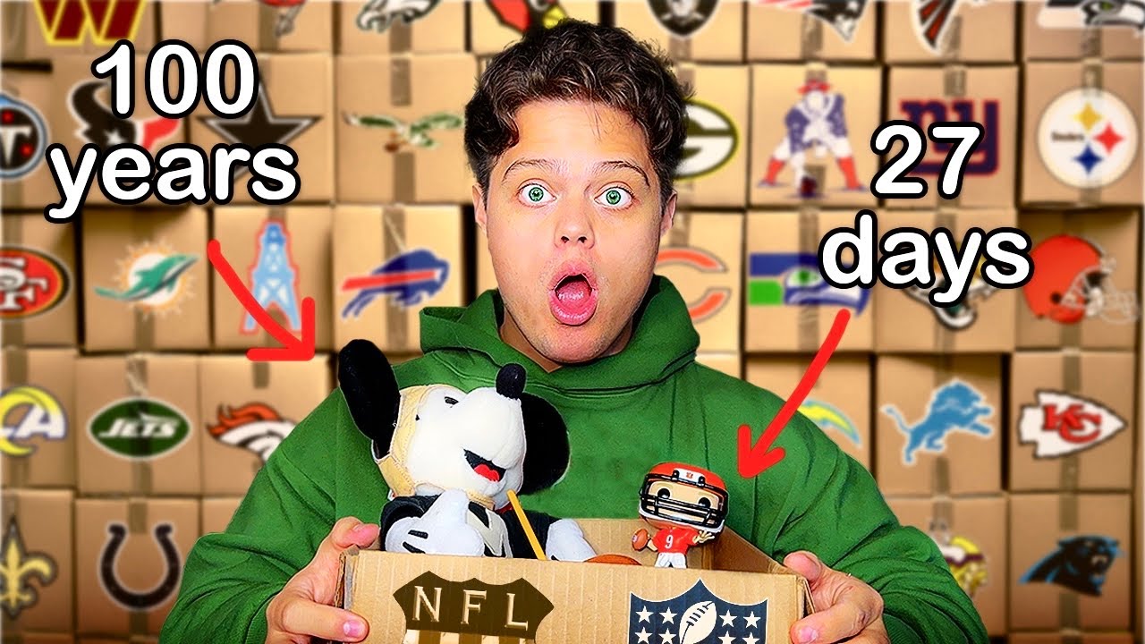 I Bought 100 Years of NFL Toys